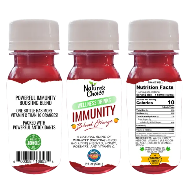 Blood Orange Immunity Booster - 12 pack